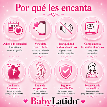 BabyLatido™ — Escucha el latido de tu bebé desde casa